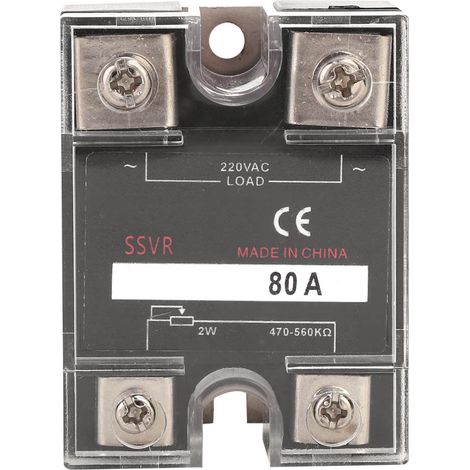 Einphasen-elektronischer Spannungsregler Ssvr 470-560kω Last 220vac Netzteil (berm-r 80a)