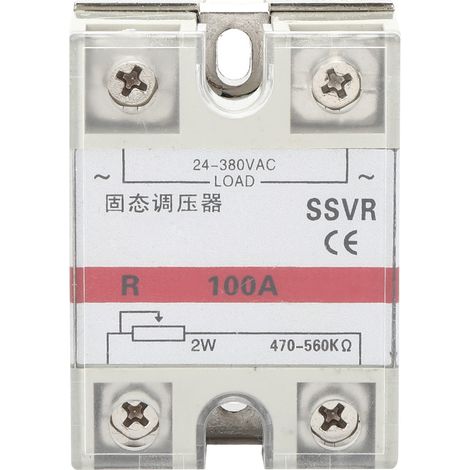 Einphasiger 100-va-ssr-halbleiterspannungsregler Für Niederfrequenz-leistungsregelung