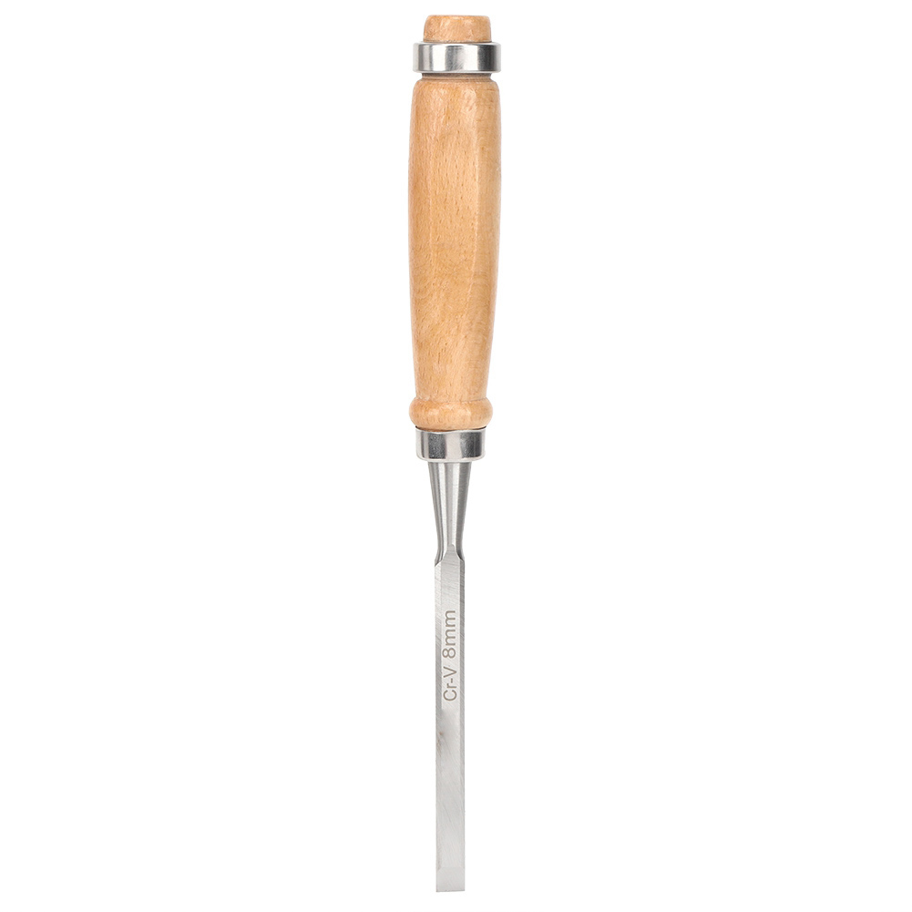Robuster 8-mm-holzmeißel Aus Chrom-vanadium-legierungsstahl Für Die Holzbearbeitung
