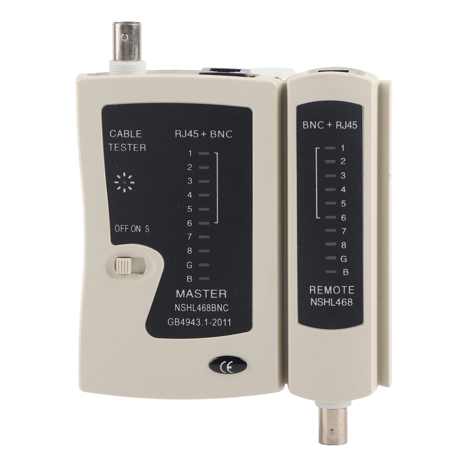 Yg468b Professioneller Rj45/bnc-kabeltester – Schnelle Und Genaue Überprüfung Von Netzwerken Und Telefonen