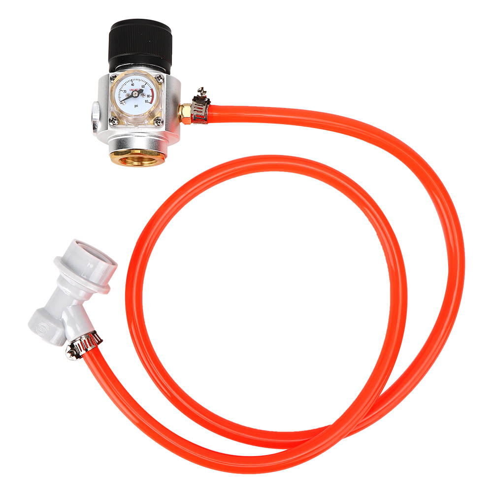 Mini-co2-regler Für Heimbrauen Mit Manometer Und Schnellanschluss