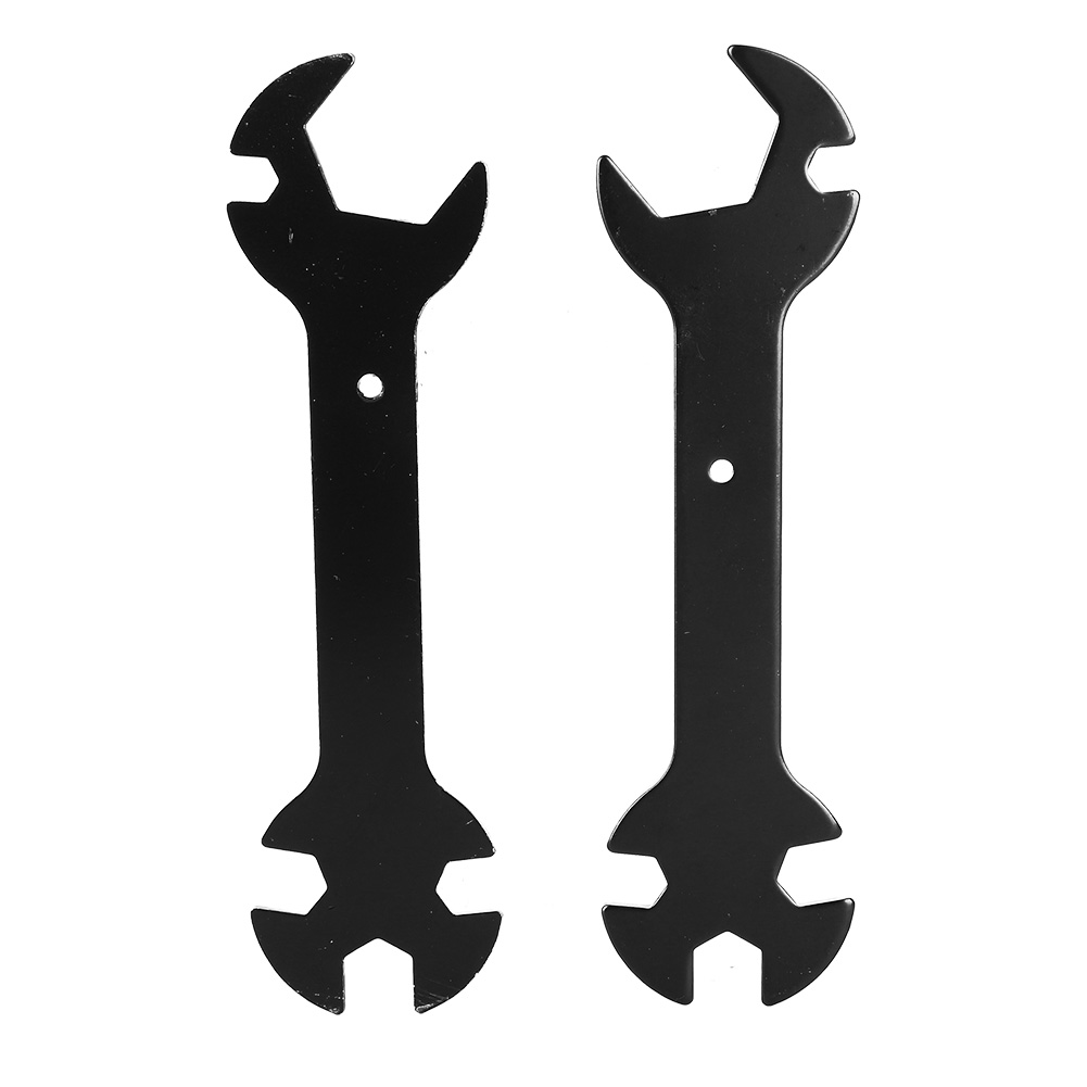 2-teiliges Tragbares Multifunktions-schraubenschlüsselset Aus Aluminiumlegierung Für 3d-druckerzubehör