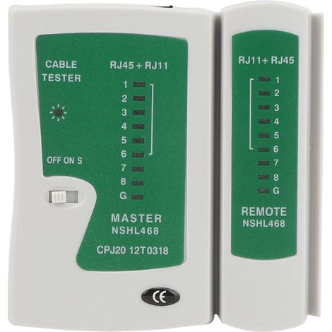 Yg468 Multifunktions-rj45/rj11-kabeltester – Schnelles Und Präzises Werkzeug Für Netzwerk- Und Telefonkabel
