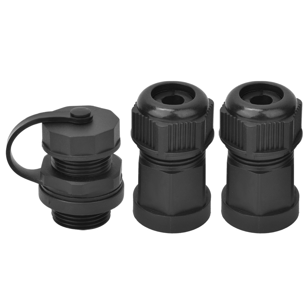 Ip67 Wasserdichter Rj45-buchsenstecker Für Cat5/6-netzwerkkabel, Anschlussbuchse (2-adriges Gehäuse)