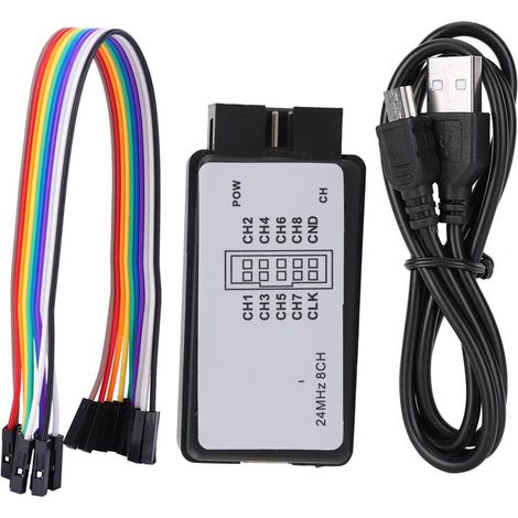 8-kanal-24-mhz-usb-logikanalysator, Tragbarer Miniatur-digitalspeicher