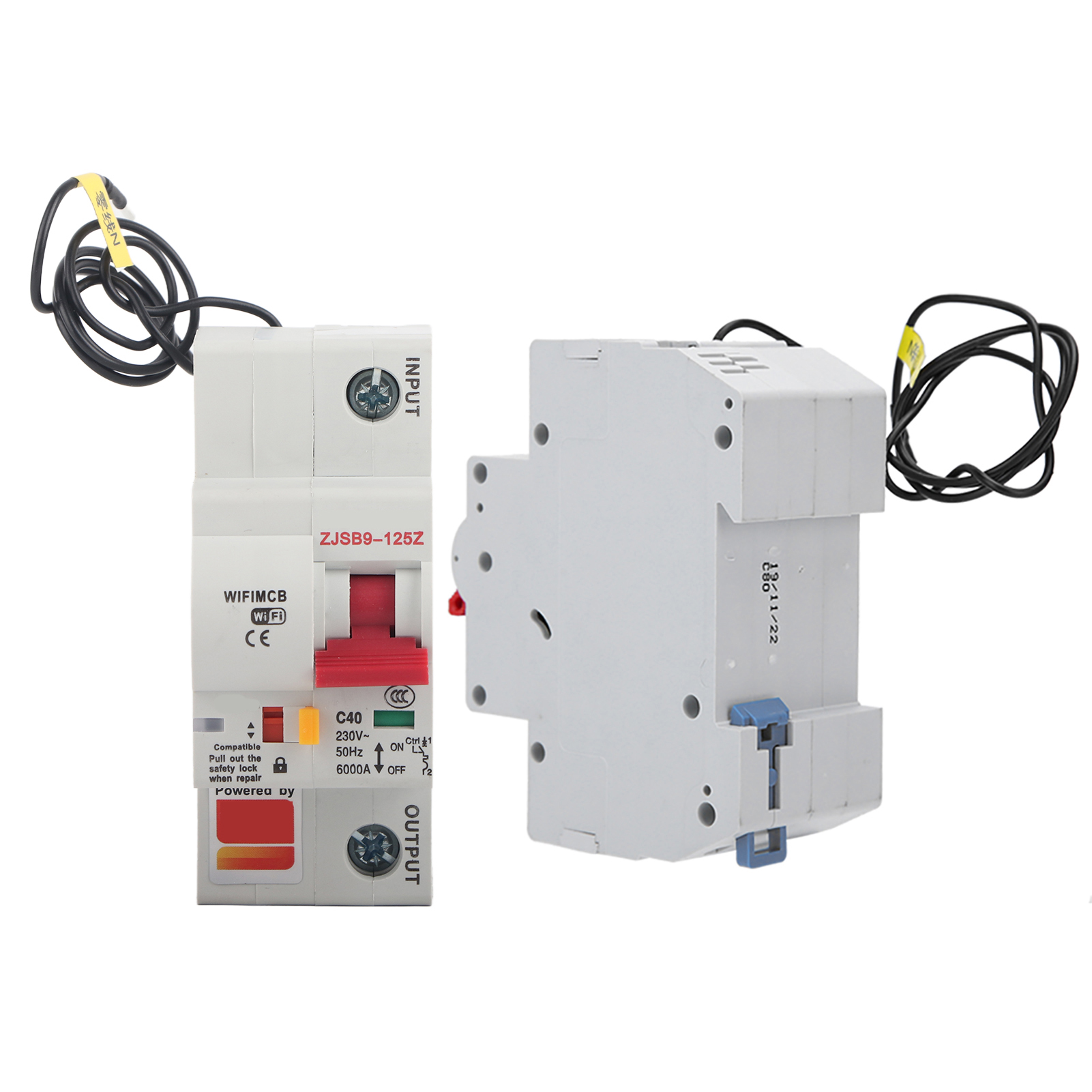 Intelligenter Wlan-schalter Mit Mobiler App, Feuerfestes Gehäuse Pa66-dsm, Fernbedienung (220 V Ac)