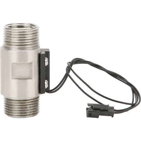 Fs-04 Wasserdurchflussschalter Aus Edelstahl 304, Kolbentyp, Doppeltes G3/4-zoll-außengewinde