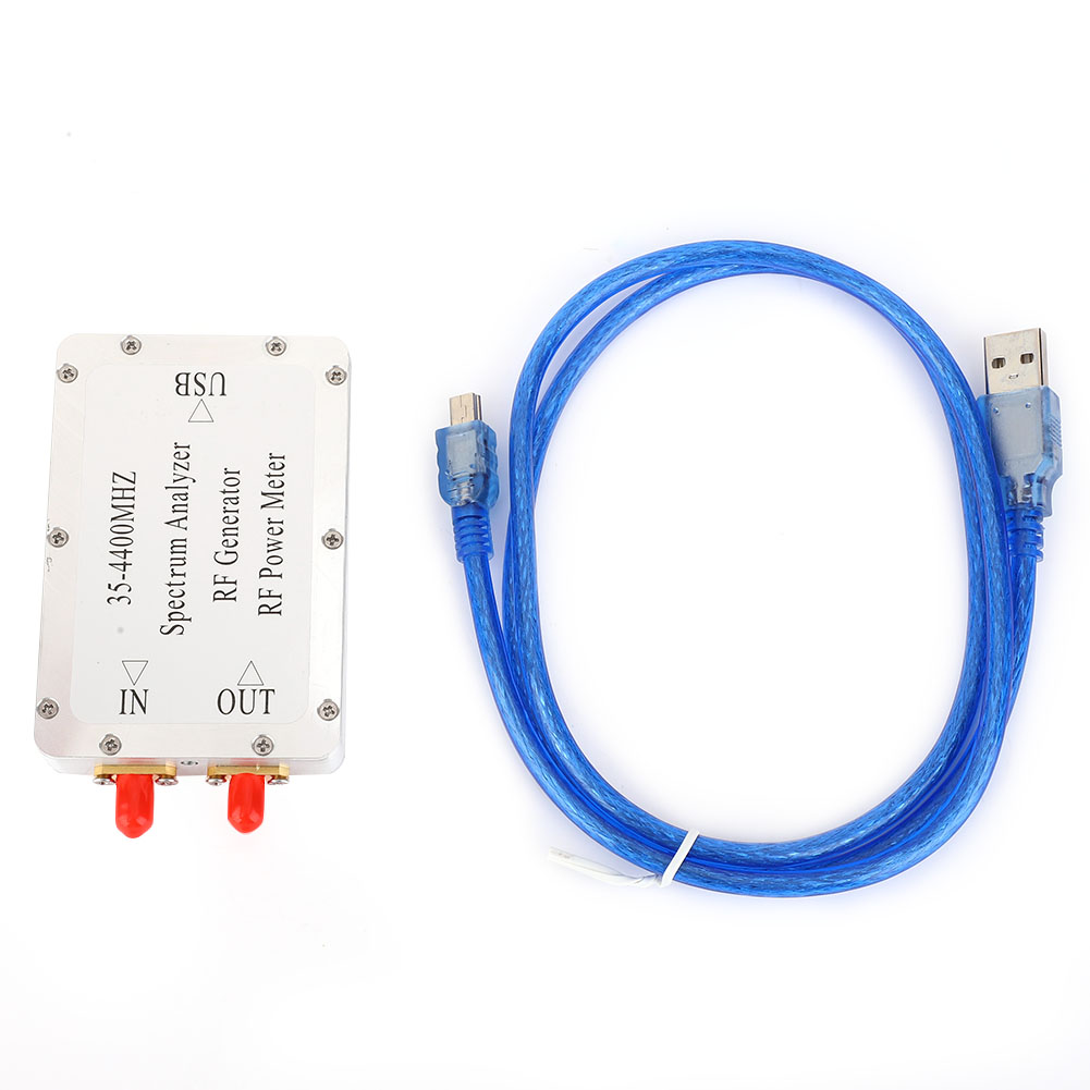 Spektrumanalysator 35–4400 Mhz Mit Scangenerator Und Leistungsmessung, Gehäuse Aus Aluminiumlegierung