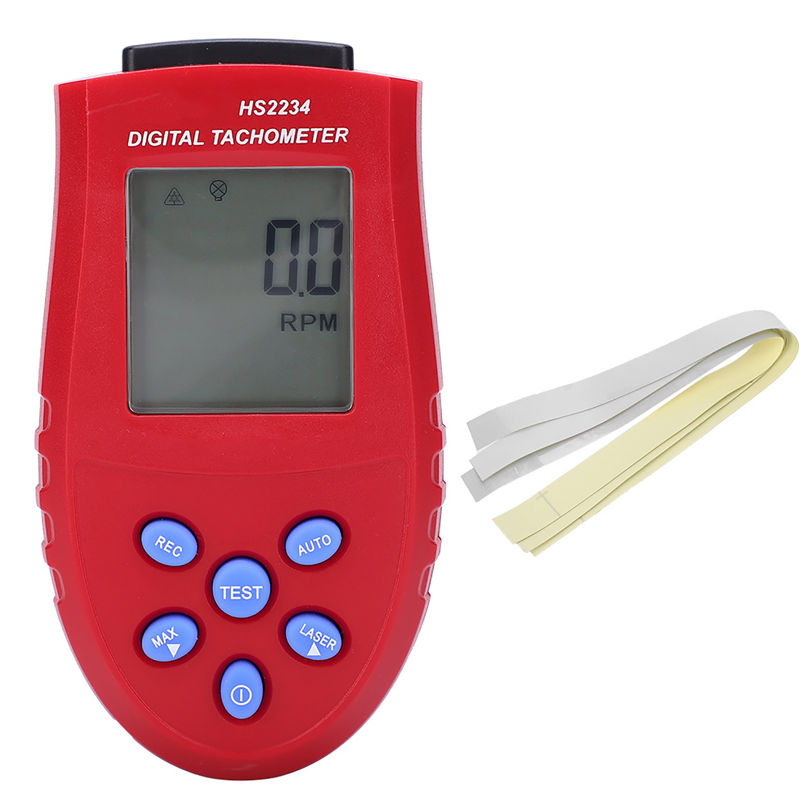 Hs2234 Kontaktloser Digitaler Tachometer Mit Roter Digitalanzeige
