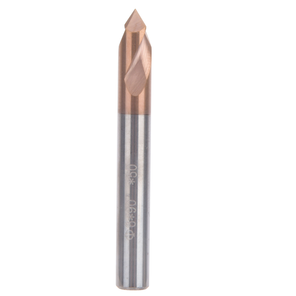 Zentrierbohrer Mit Titan-silizium-beschichtung, 55 Hrc, Zum Fräsen Und Drehen, D6 X 50 X 2t X 90°