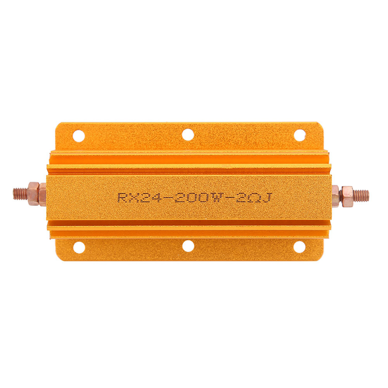 200-w-2-ω-leistungswiderstand Rx24 – Aluminiumgehäuse Für Industrielle Anwendungen