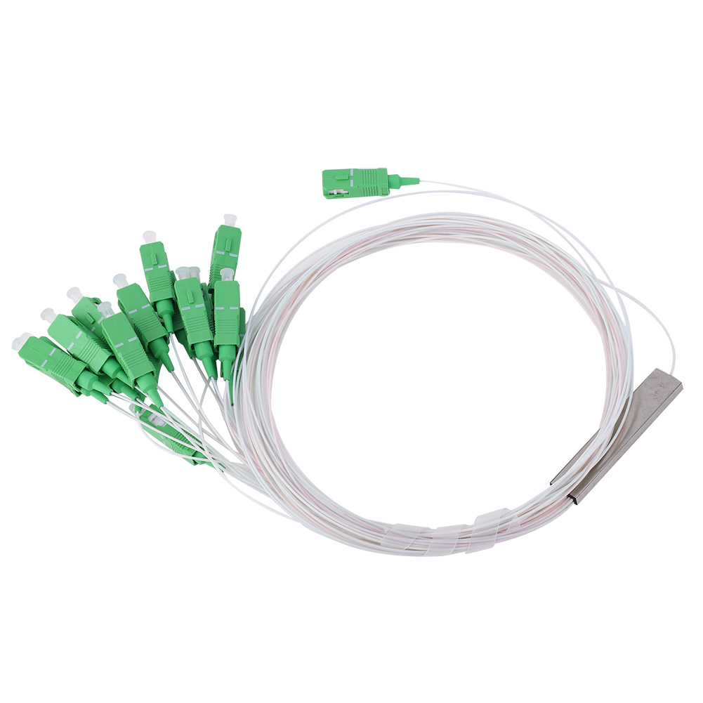Plc-lichtwellenleitersplitter 1x16 Sm 0,9 Mm Sc/apc Für Singlemode-fasern 1260-1650 Nm