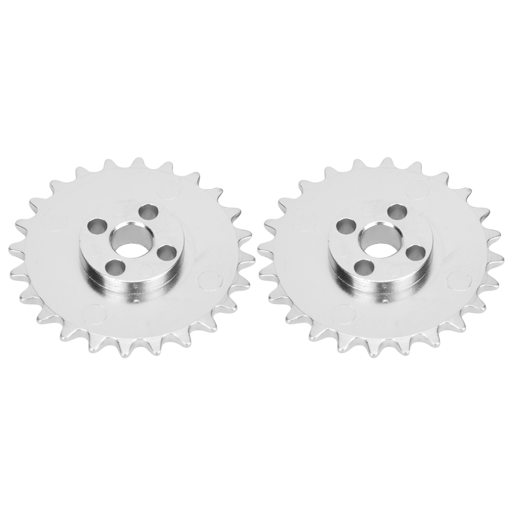 Stück 24-zahn-kettenräder Aus Zinklegierung, Zahnkettengetriebe Für Industrieroboterteile, Abmessungen 52 Mm X 6,8 Mm