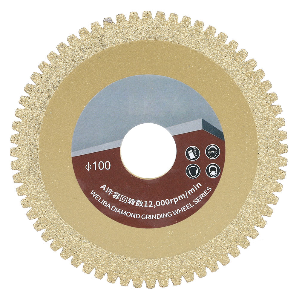100-mm-diamantscheibe, Körnung 60, Zum Schneiden Von Keramik, Marmor Und Steinschleifen