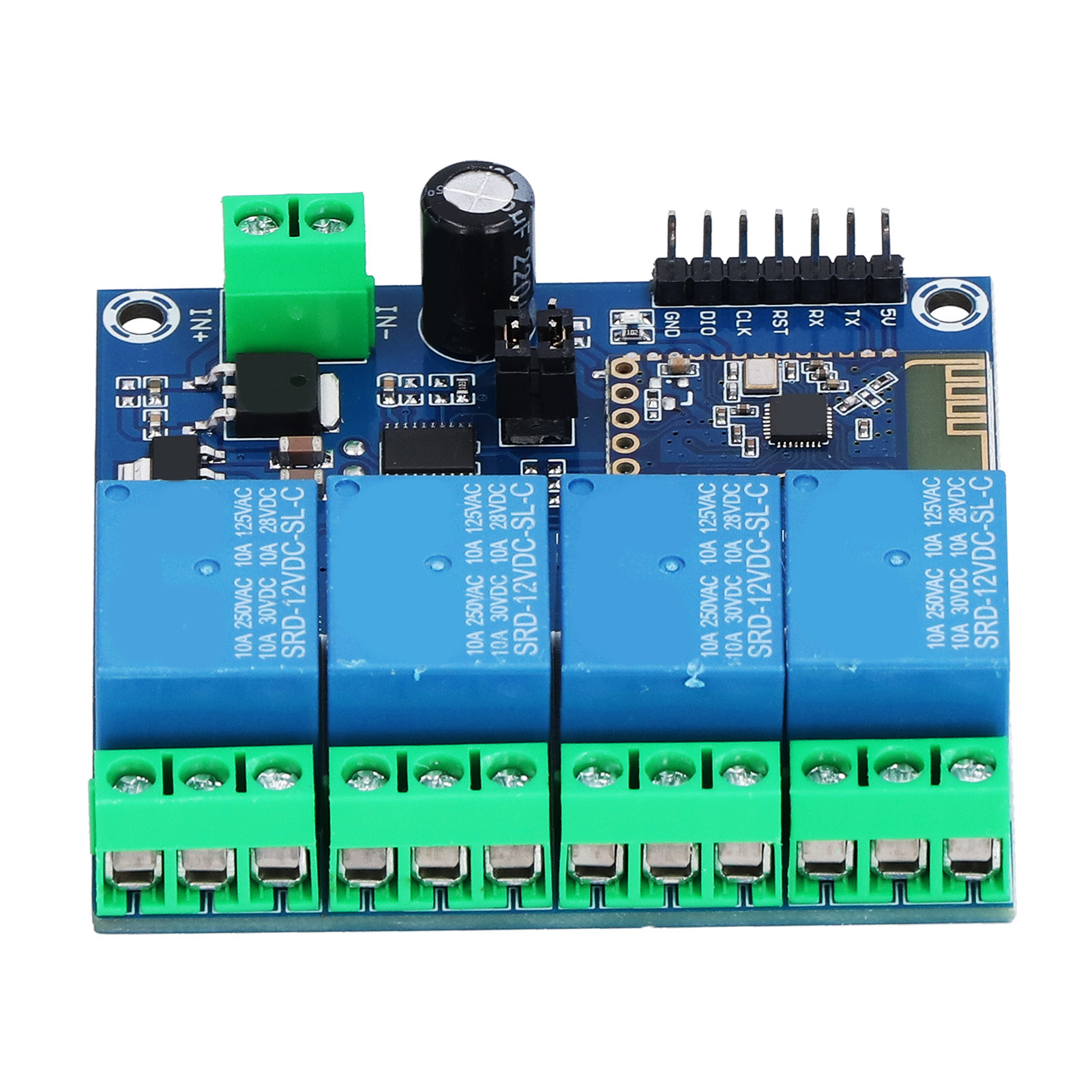 4-kanal-bluetooth-modul Für Telefon, Fernbedienung Mit Kontrollleuchten, 12 V Dc