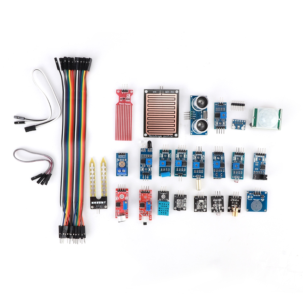 22-in-1 Elektronik-starterkit Für Raspberry Pi Mit Sensoren Und Modulen