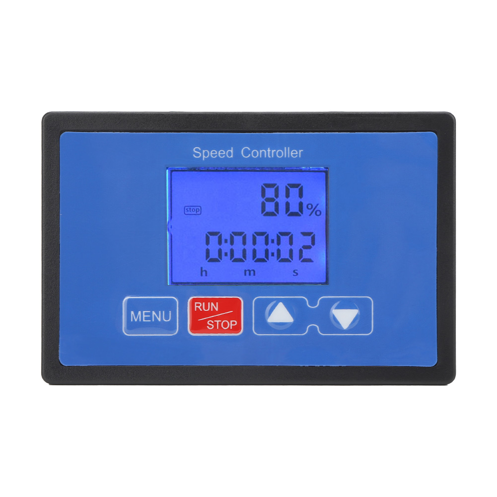 30a 6,5v-55v Dc-motor-pwm-controller Mit Lcd-zyklustimer Und Ein-/aus-anzeige