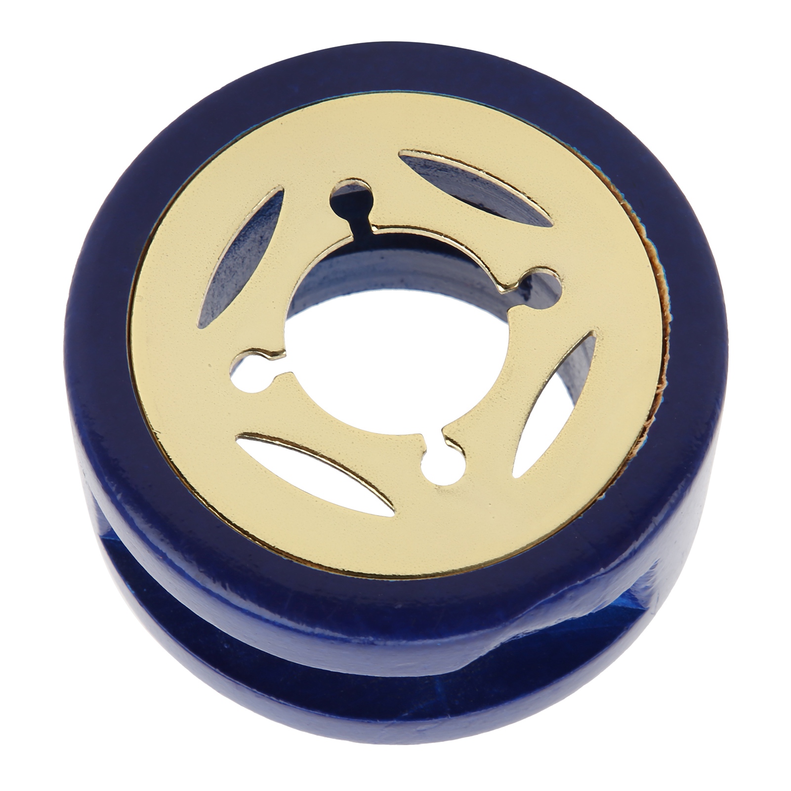 Siegelwachswärmer – Hitzebeständiger Wachstopf, Hohles Design In Gold Und Blau Für Briefe, Karten Und Selbstgemachte Geschenke