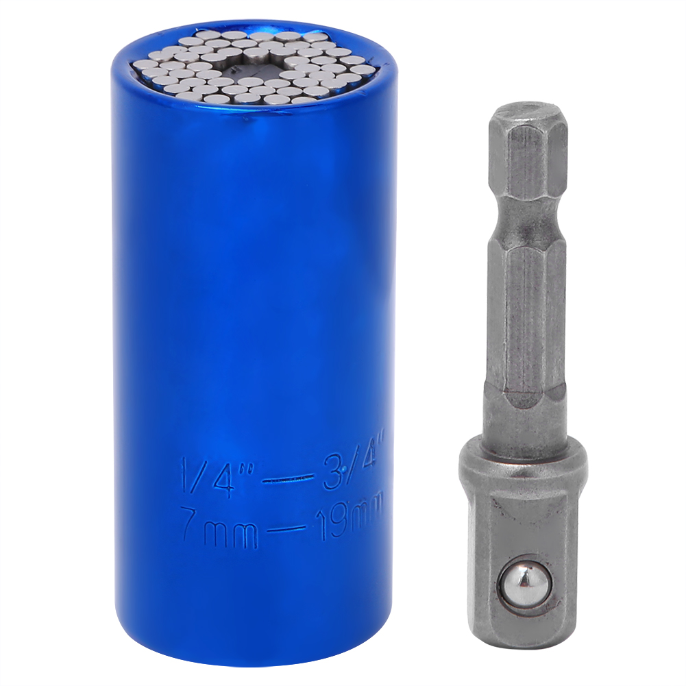 Universelle 1/4"- Bis 3/4"-stecknuss + 3/8"-cr-v-verbindungsstange Für Die Automobilindustrie