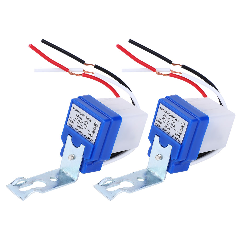Automatische Fotoelektrische Schalter Für Außenbeleuchtung, 12v Dc Lichtsensor, Dämmerungsschalter