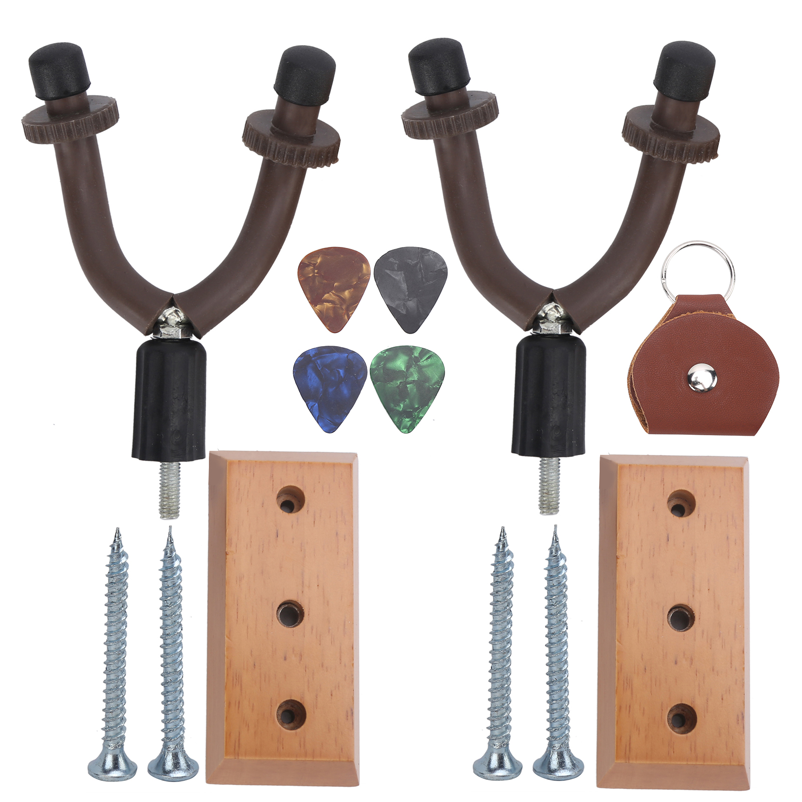 Wandhaken Aus Massivholz Für Gitarren, Ukulele, Bass Und Violine