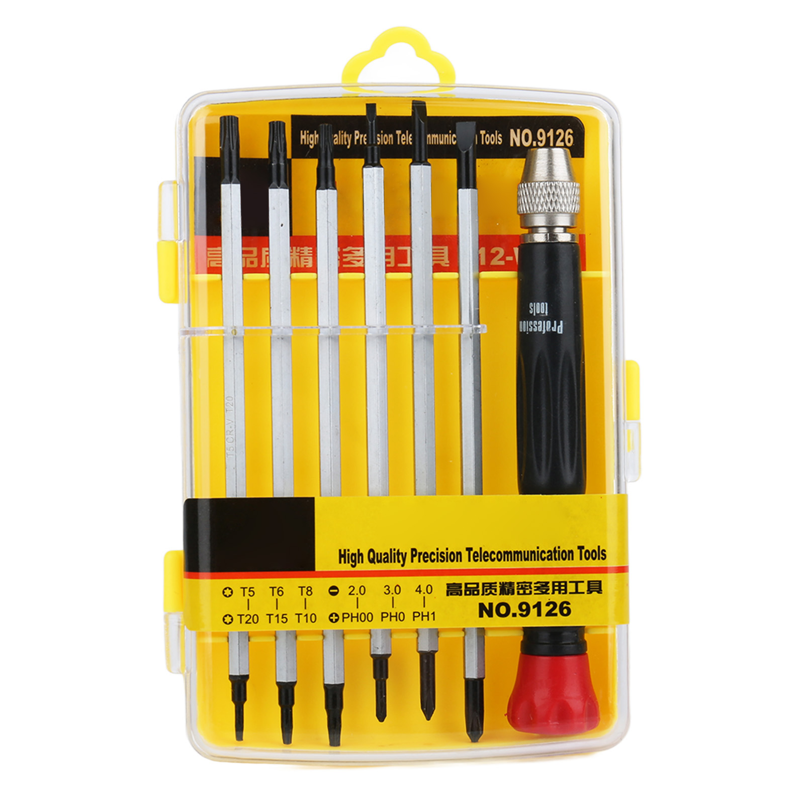 Gitarrenschraubendreher-set, Sternkreuz-split-bit-set Für Die Reparatur Von Musikinstrumenten