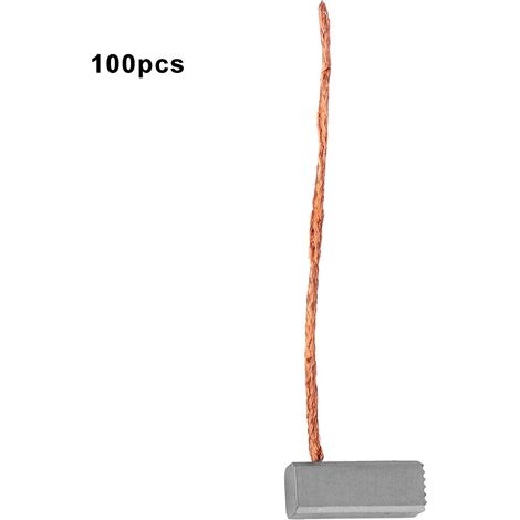100 Stück Kohlebürsten Für Miniatur-membranpumpenmotor J420, Abmessungen 6x6x15 Mm