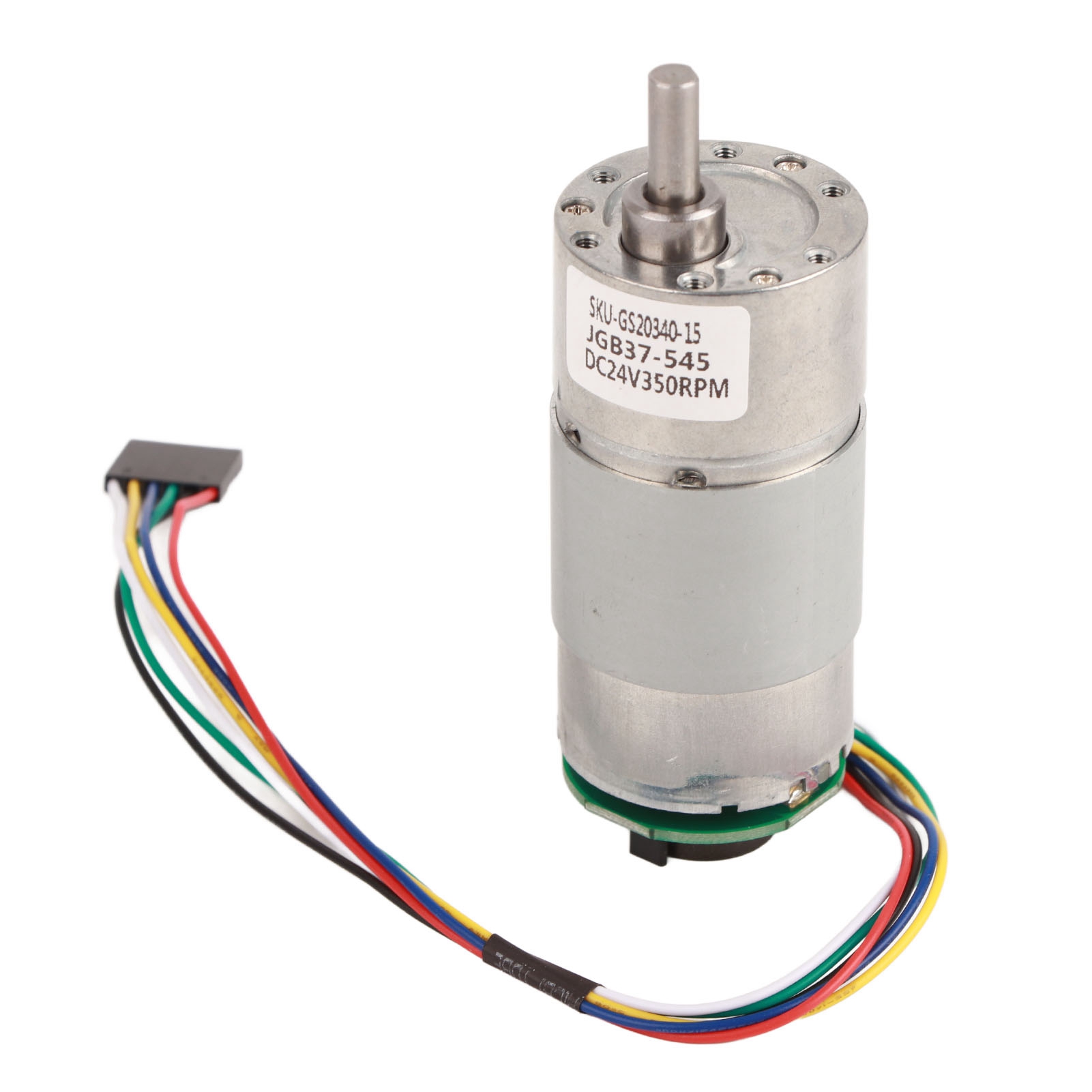 12/24-v-torsionsgetriebemotor Mit Encoder, 350-u/min-untersetzungsgetriebe Für Industrielle Anwendungen