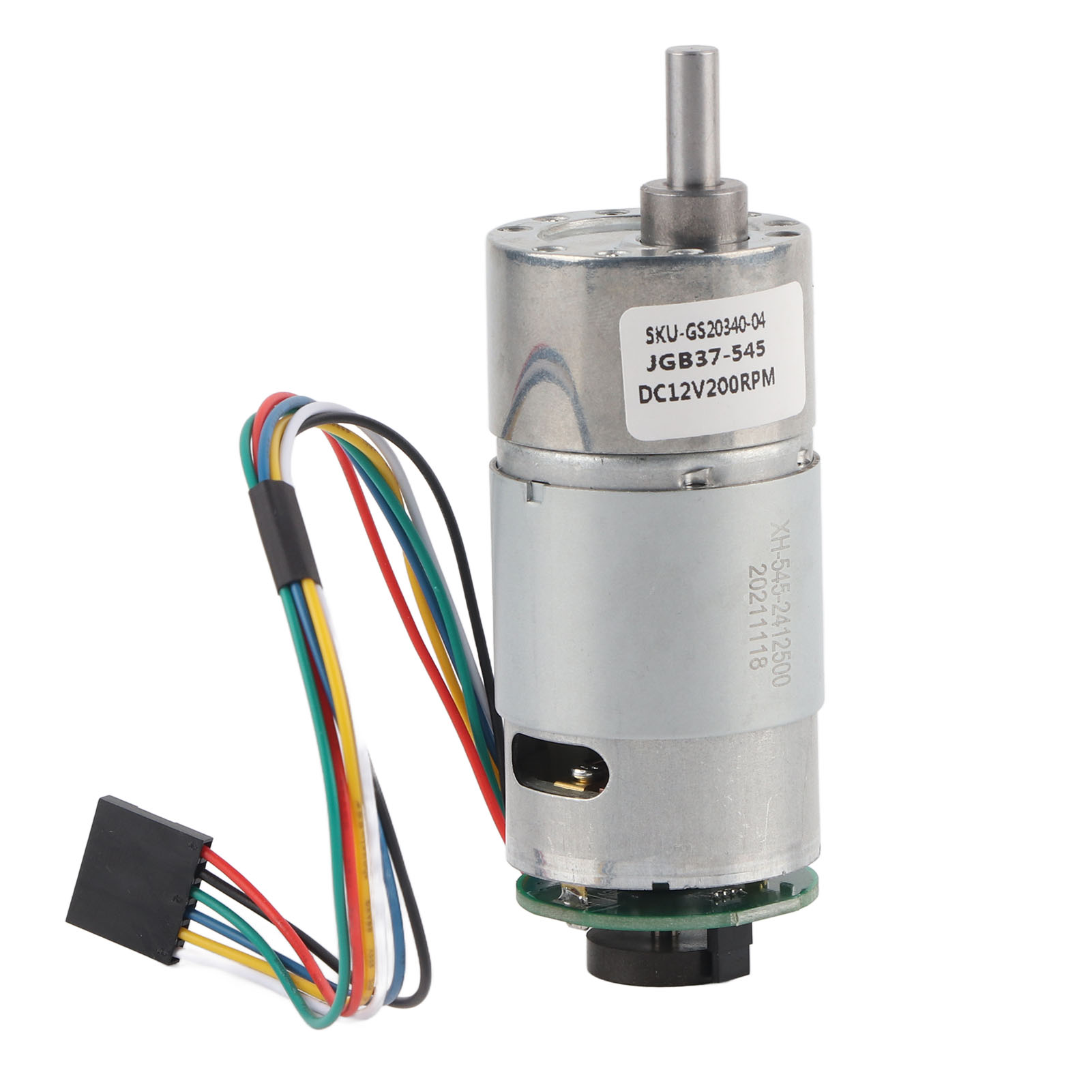 Drehmomentgesteuerter Getriebemotor Mit Encoder 12/24 V – 200 U/min Drehzahlreduzierer Für Gleichstromversorgung