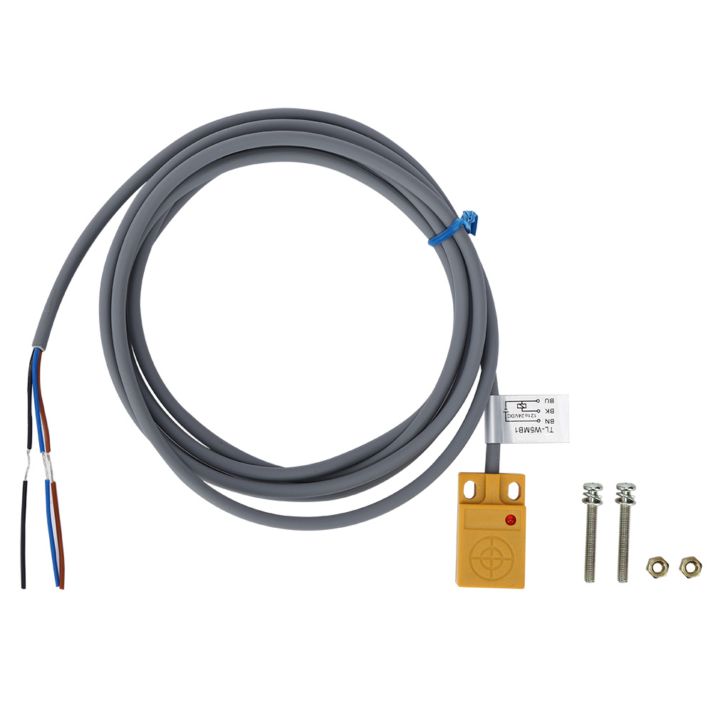 Pnp-no 5-mm-induktiver Näherungssensor, 3-adriges Kabel, 12–24 V Dc-netzteil, Abs-gehäuse