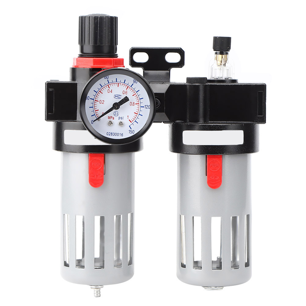 Öl-wasser-abscheider Bfc2000 Mit Duplexfilter Und Druckregler Zur Gas-flüssigkeits-trennung