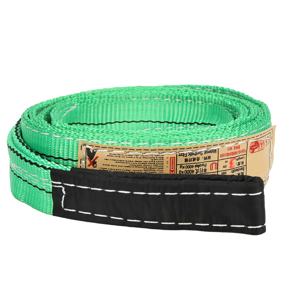 M X 50 Mm Polyester-hebegurt, Grünes Gurtband Für Industriekrane Und Hebezeuge