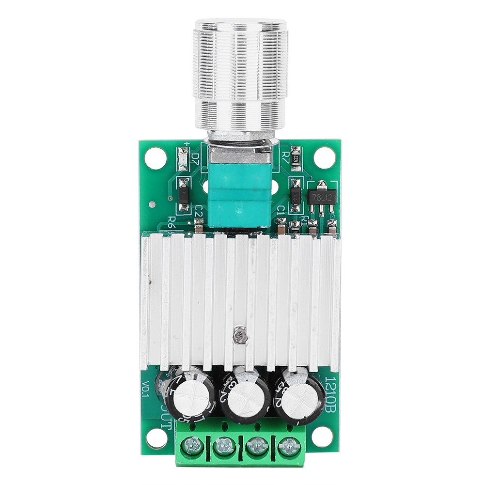 10a Hochleistungs-pwm-controller (12v/24v) Für Gleichstrommotoren – Drehzahl- Und Temperaturregelung Mit Dimmfunktion