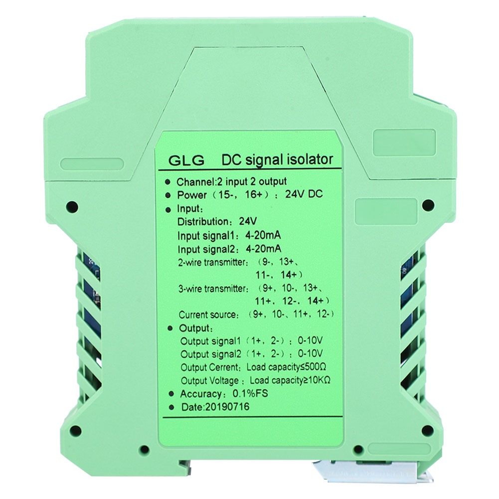 4–20 Ma 0–10 V Signalisolator, 2-eingang 2-ausgang Transmitter-konditionierer Für Gleichstrom