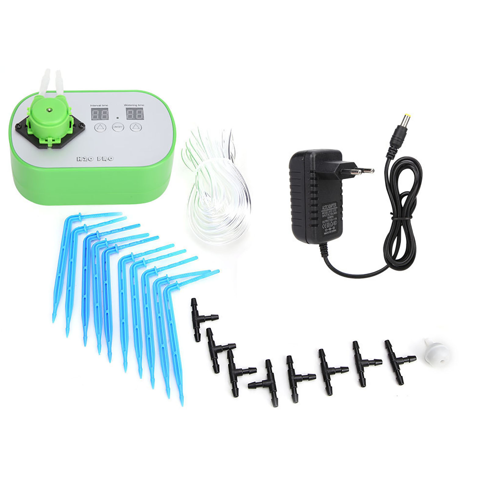 Intelligentes Automatisches Bewässerungssystem Mit Wasserpumpe Und Zeitschaltuhr, 100–240 V, Durchflussrate 100 Ml/min, Eu-stecker