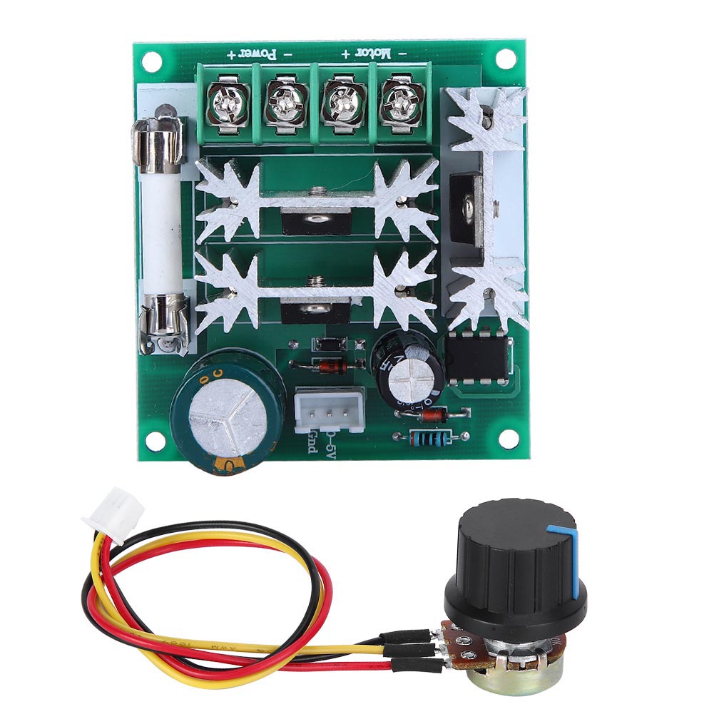 Hochleistungs-gleichstrommotor-drehzahlregler Mit Universeller Progressiver Regelung 6v-90v