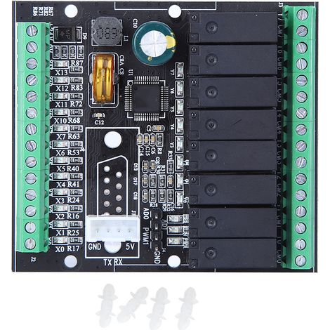 Industrielle Sps-steuerplatine, Speicherprogrammierbare Steuerung Mit Relaisausgang Dc24v Ac220v