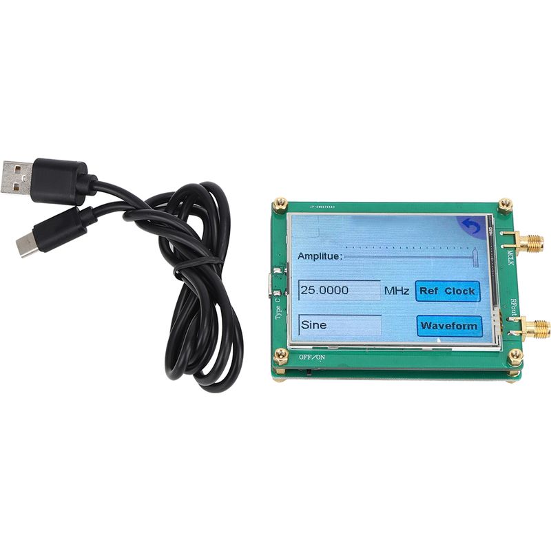 Ad9833 Dds-signalgenerator Mit Tft-touchscreen Für Sinus-, Dreieck- Und Rechteckwellen