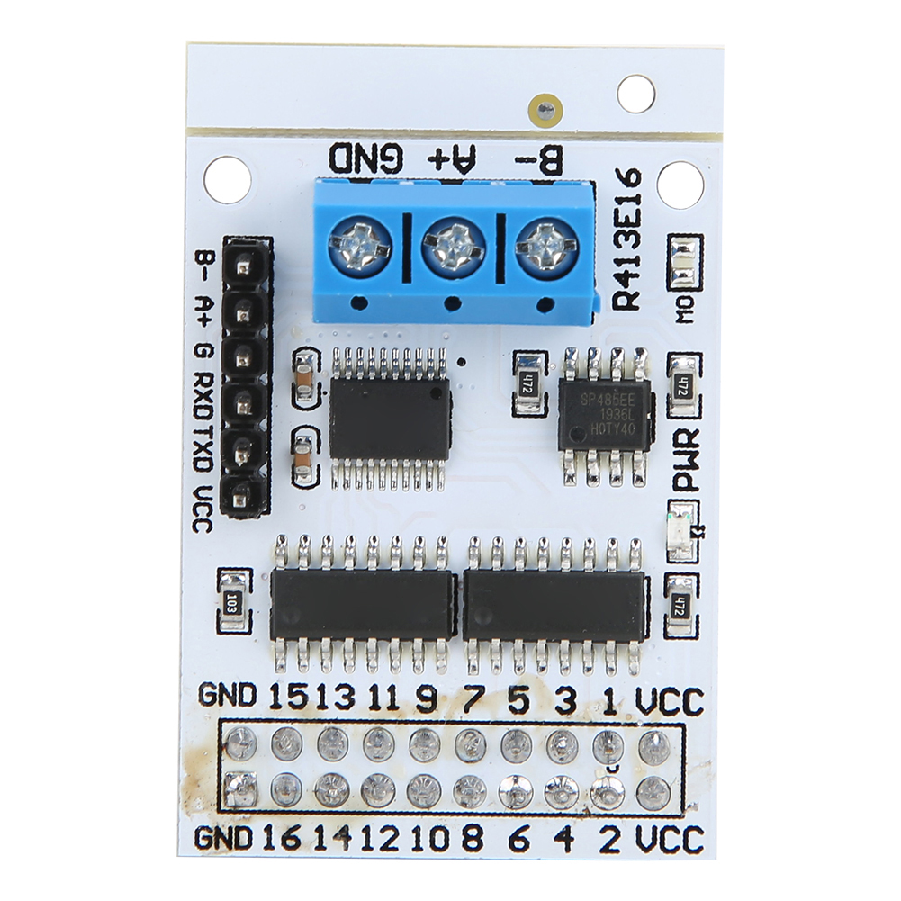 16-kanal 5v Rs485-controllermodul, Rtu-relaismodulplatine Für E/a-schalter R413e16a
