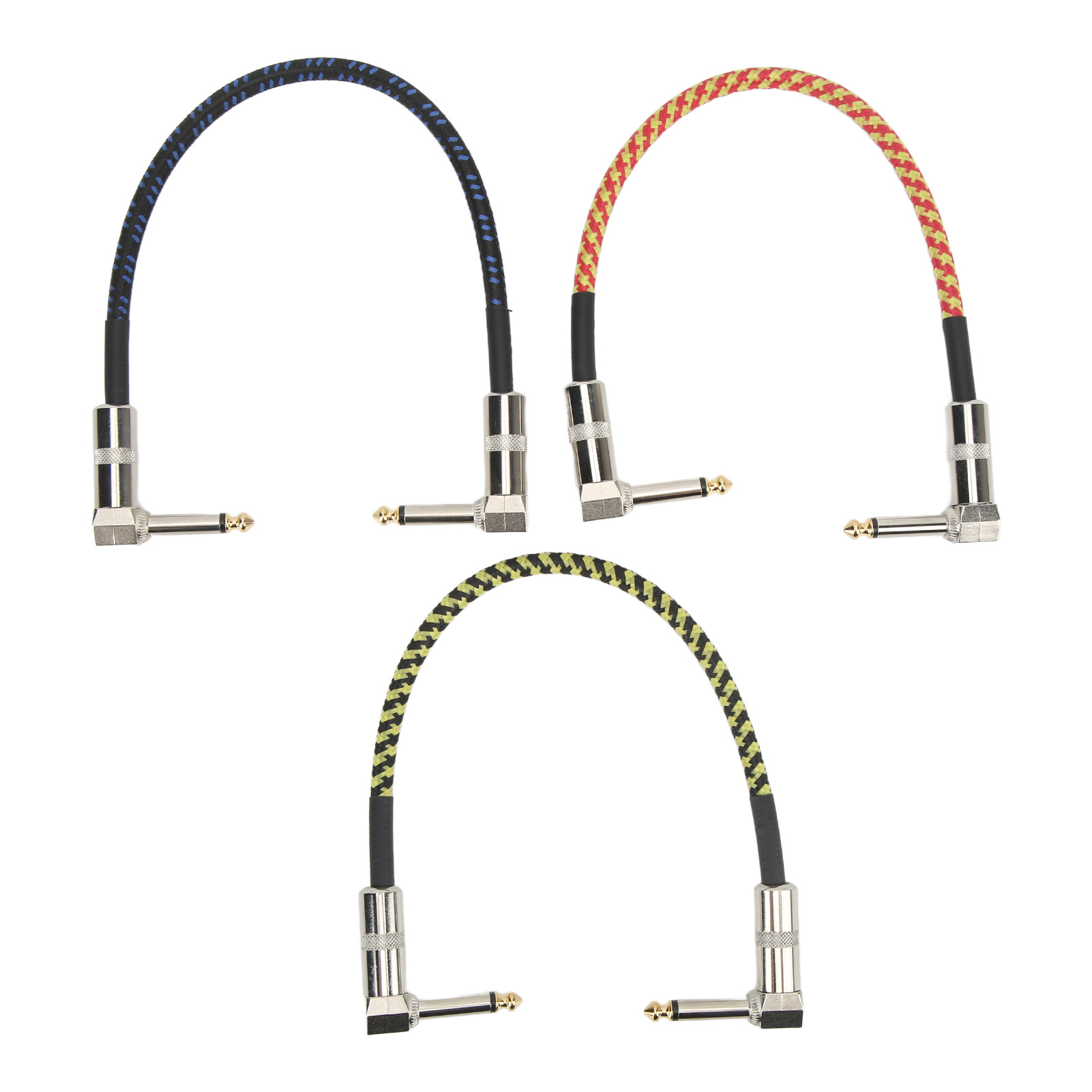 Nylon-metallummantelte Gitarrenkabel, Rauscharm Für Effektgeräte Und Pedale