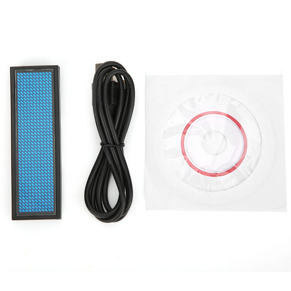 Mini-led-digitalnamensschild Mit Laufschrift – Beschilderungsabzeichen