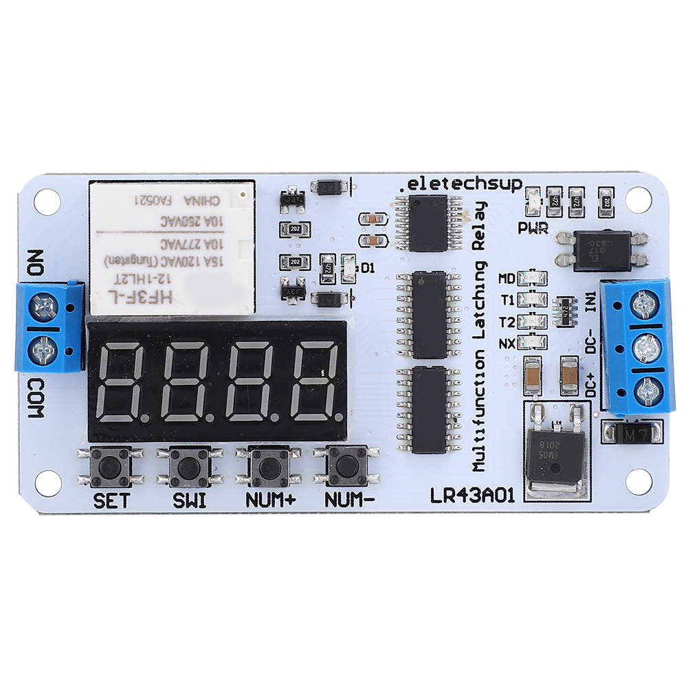 12v Dc Impulsrelaismodul Für Elektromagnetische Verriegelung Mit Zeitverzögerung Lr43a01