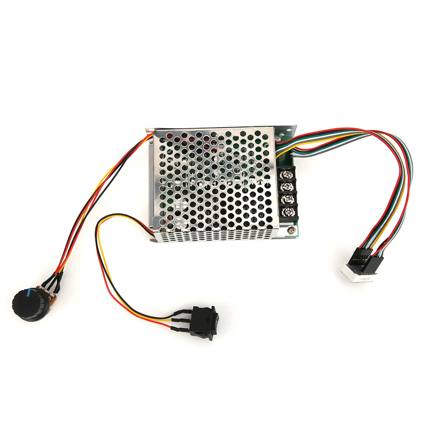 Pwm-gleichstrommotorsteuerung Mit Gehäuse, Ein-/ausschalter Und Drehzahlregelung 12v-48v