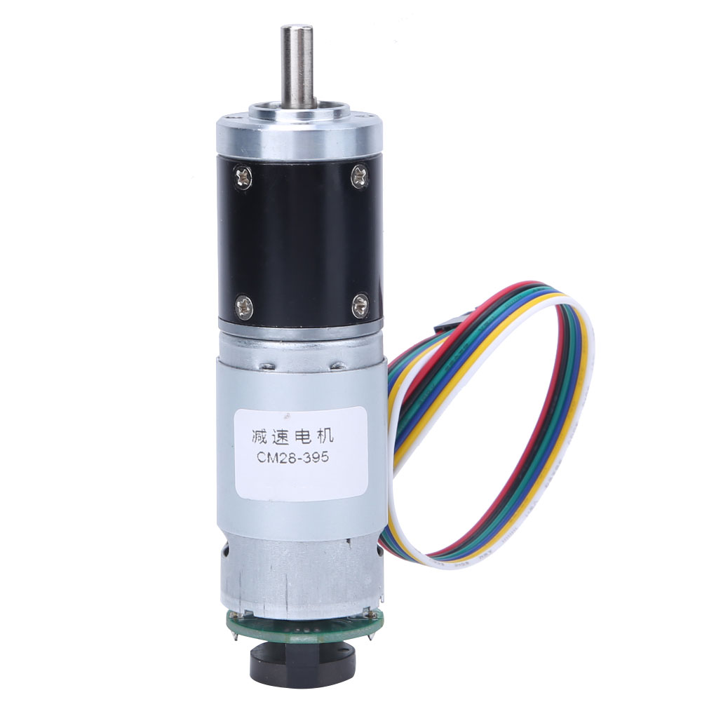 12v 330rpm Gleichstrom-getriebemotor, Metallgehäuse, Mit Encoder