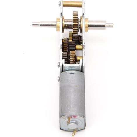 Elektrischer Getriebemotor Mit 32 U/min, Gleichstrom 3–24 V Für Vielseitige Anwendungen