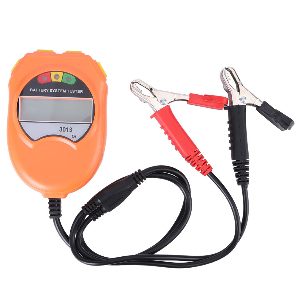 12-v-kfz-batterietester Mit Lcd-bildschirm Zum Laden Von Blei-säure-batterien