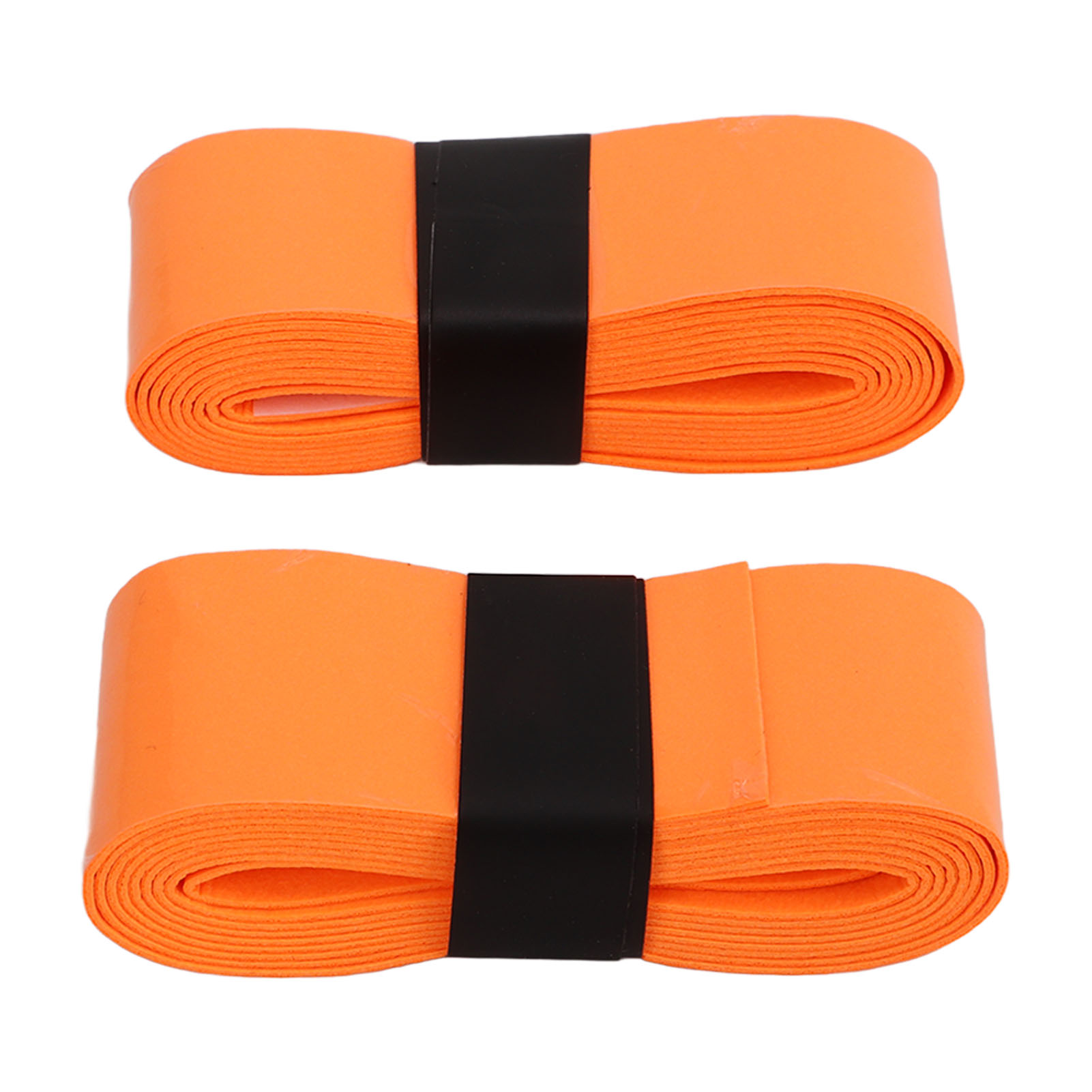 Paar Rutschfeste Armbänder Für Baguettes, Schweißabsorbierend, Pu-griff, Orange