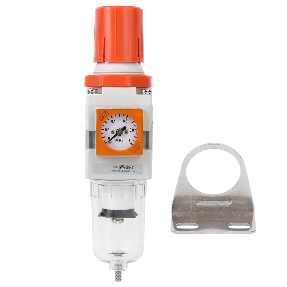 Nanpu Nw2000-02 Luftdruckregler Mit Öl-wasser-abscheider Für Druckluft