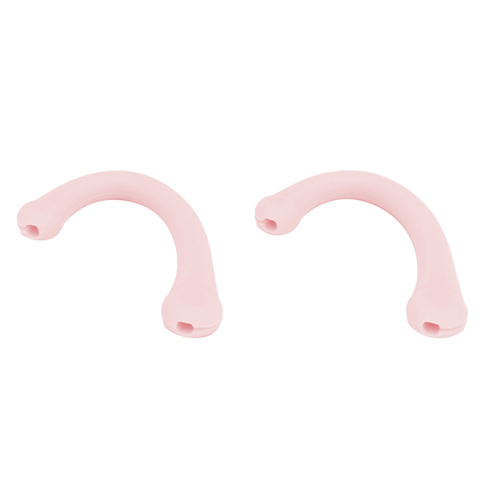 10 Paar Weiche Silikon-ohrhaken, Mundknebel, Bequeme Ohrclips – Rosa