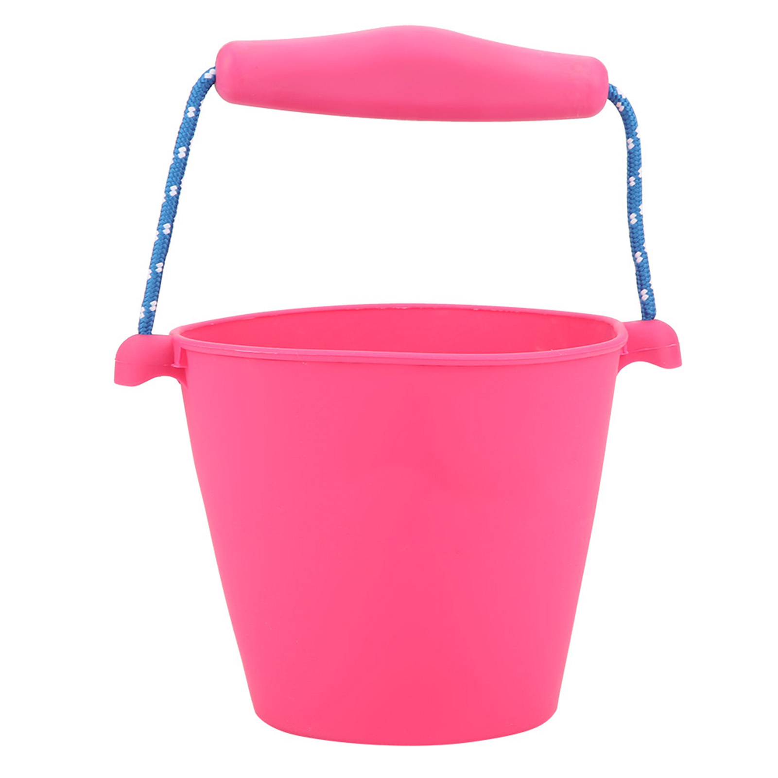 Zusammenklappbarer Silikon-babybadeeimer – Rosa, Tragbares Duschspielzeug